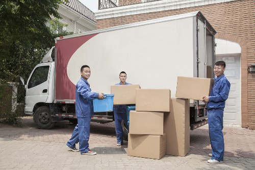 Man and van vehicle loading furniture in Upper Norwood