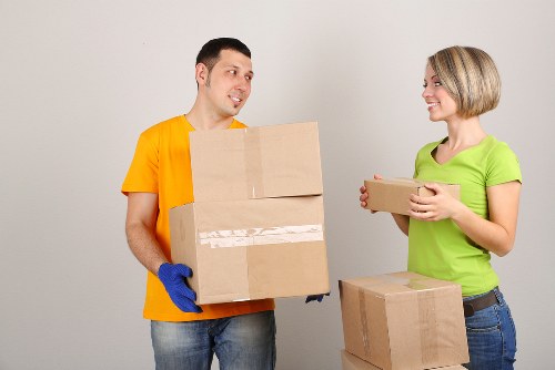 Loading household items for a move in Upper Norwood