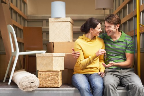 Loading household items for a move near Upper Norwood