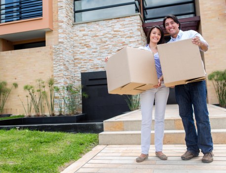 Careful handling of belongings during a local house move
