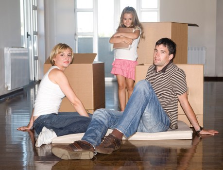 Local home move with boxes and furniture in Upper Norwood